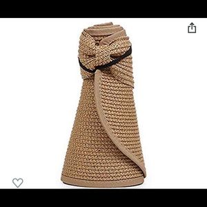 Packable roll up floppy summer hat